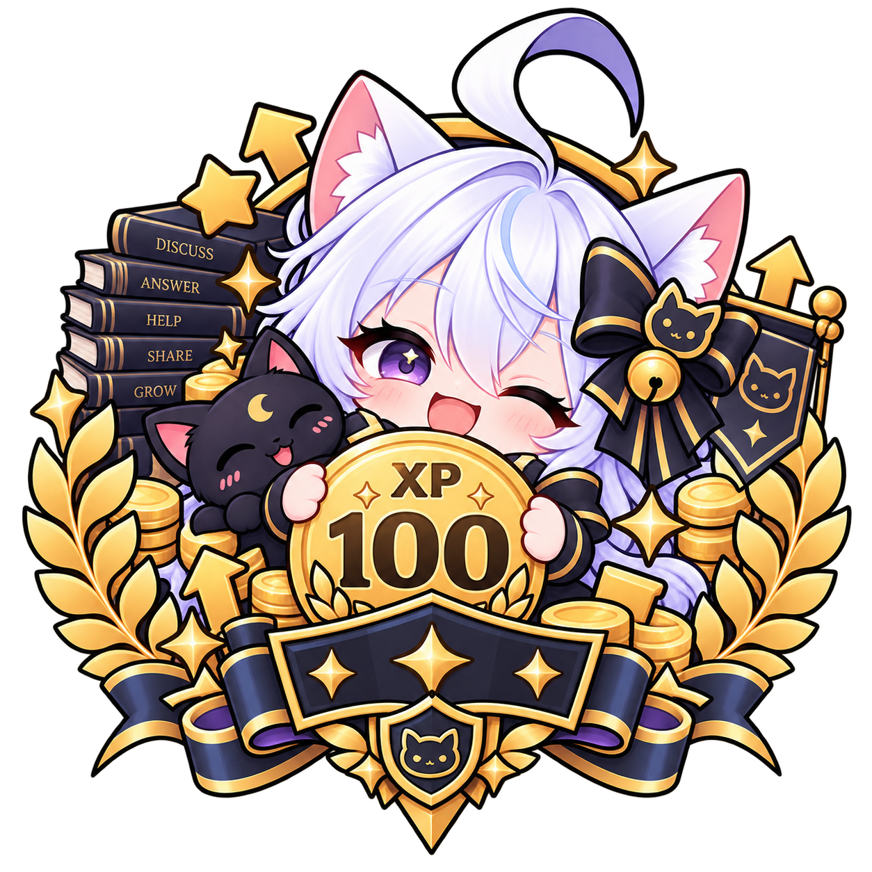 First Hundred achievement artwork