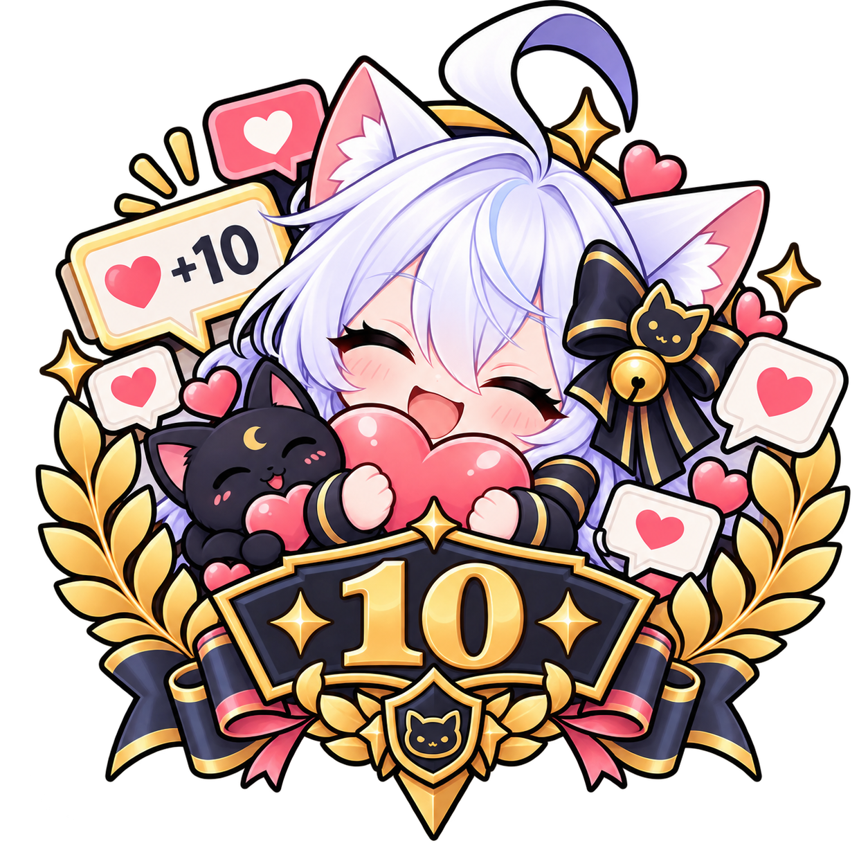 Encouraging achievement artwork